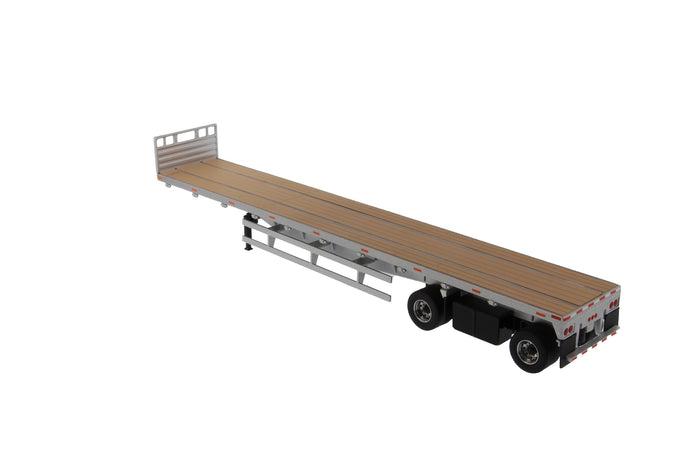 1:50 53' Flat bed trailer - Silver, 91023