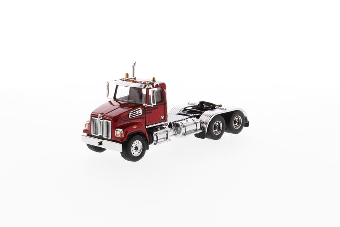 1:50 Western Star 4700 SF Tandem Tractor, Metallic Red, 71037