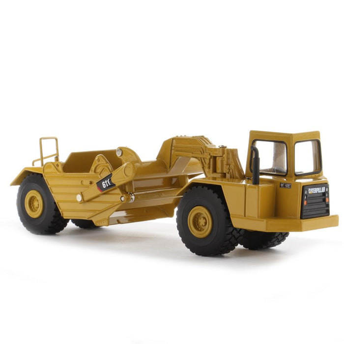 1:64 Cat Wheel Tractor 611 Scraper, Metal Construction Series, 85695