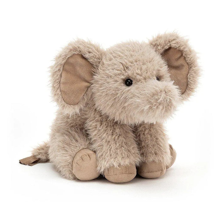 Jellycat Curvie Elephant ONE SIZE - H9" X W6" Kids On Wheelz