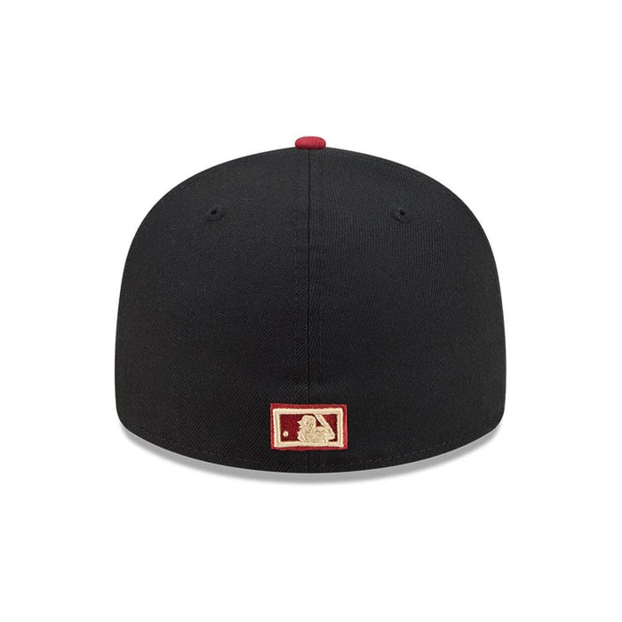 Pictured is this MLB Team Cards LA Angels 59FIFTY Fitted cap in black. 7