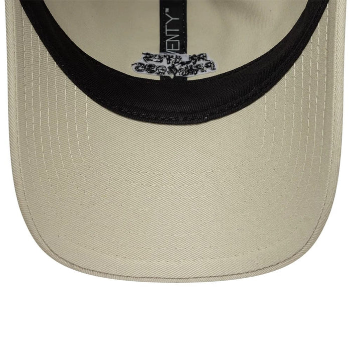 This is a New Era Slogan Pilates Princess Light Beige 9TWENTY Adjustable Cap 7
