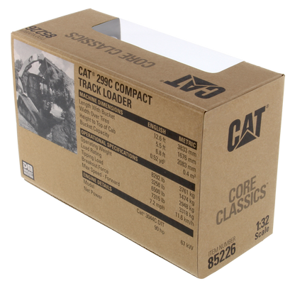 1:32 Cat® 299C Compact Track Loader Core Classics Series, 85226c