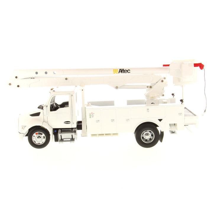 1:32 Kenworth T380 with Altec AA55 Aerial Service Truck - White Truck/White Body, 71100