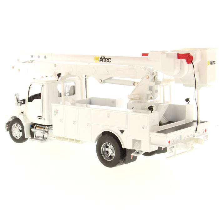 1:32 Kenworth T380 with Altec AA55 Aerial Service Truck - White Truck/White Body, 71100
