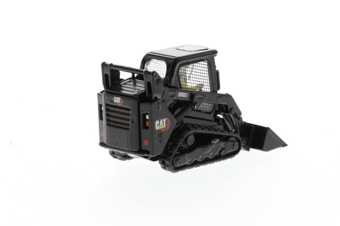 1:50 Cat® 259D3 Compact Track Loader with Attachments & Special Black Paint, High Line Series, 85677BK RETIRING SOON