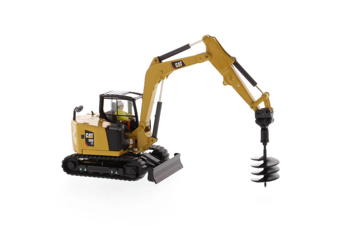 1:50 Cat® 308 CR Mini Hydraulic Excavator - Next Generation High Line Series, 85596 Caterpillar