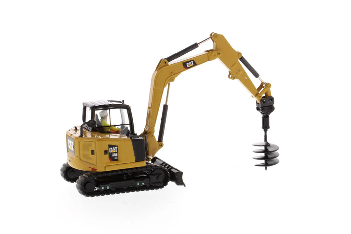 1:50 Cat® 308 CR Mini Hydraulic Excavator - Next Generation High Line Series, 85596 Caterpillar