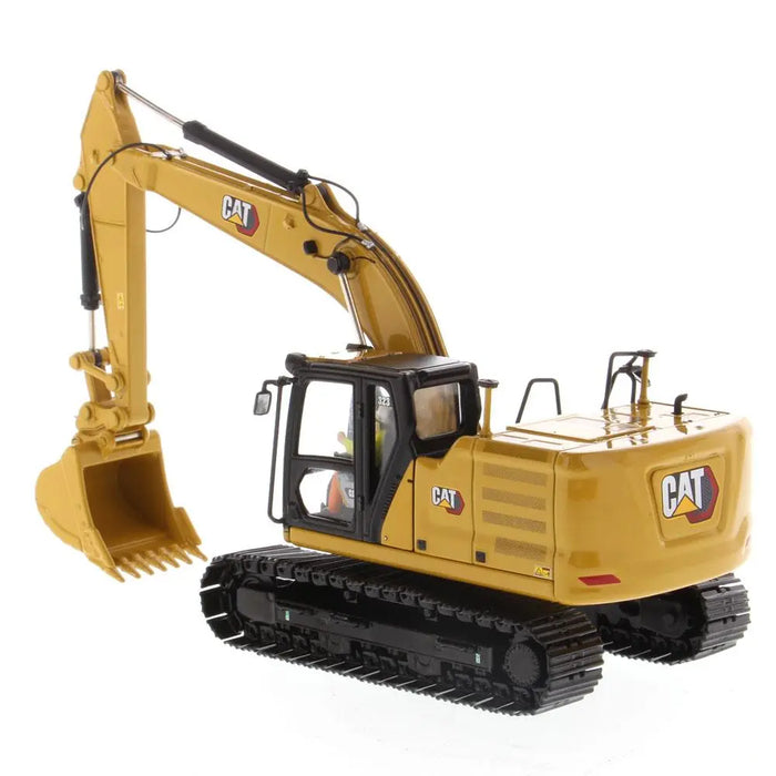 1:50 Cat® 323 Hydraulic Excavator with 4 new work-tools - Next Generation High Line Series, 85657 Caterpillar