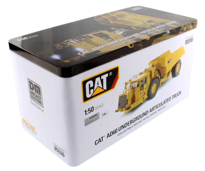 1:50 Cat® AD60 Articulated Underground Truck, with Lights High Line Series, 85516 RETIRING SOON