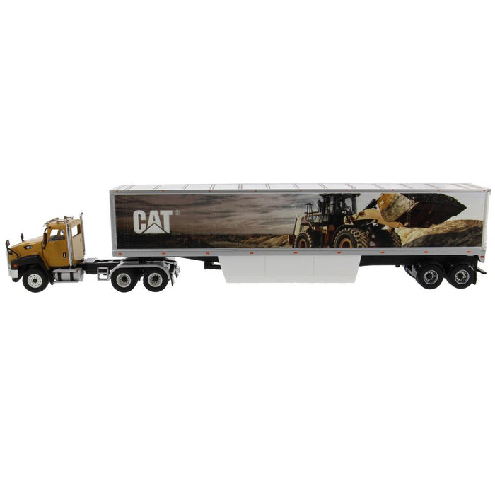 1:50 Cat® CT660 with Cat® Mural Trailers Transport Series, 85666