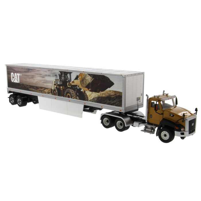 1:50 Cat® CT660 with Cat® Mural Trailers Transport Series, 85666