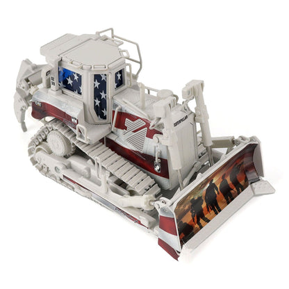 1:50 Caterpillar D8T Dozer with Special Patriotic Decoration CUSTOM FOR USA Brent Scarborough & Co, 85299BSC Limited Edition