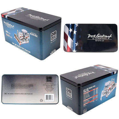 1:50 Caterpillar D8T Dozer with Special Patriotic Decoration CUSTOM FOR USA Brent Scarborough & Co, 85299BSC Limited Edition