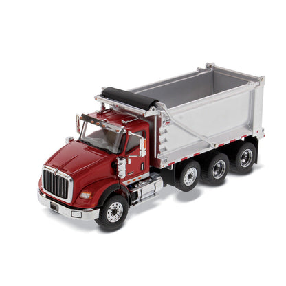 1:50 International HX620 SB OX Stampede Dump Truck - Red Cab, Transport Series, 71076