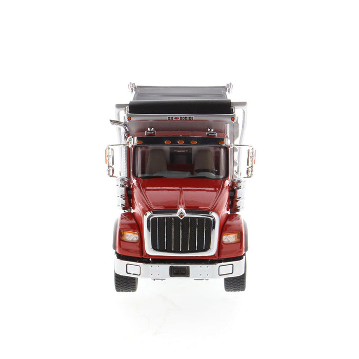 1:50 International HX620 SB OX Stampede Dump Truck - Red Cab, Transport Series, 71076