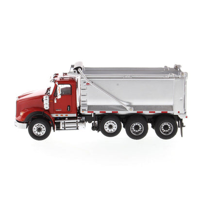1:50 International HX620 SB OX Stampede Dump Truck - Red Cab, Transport Series, 71076