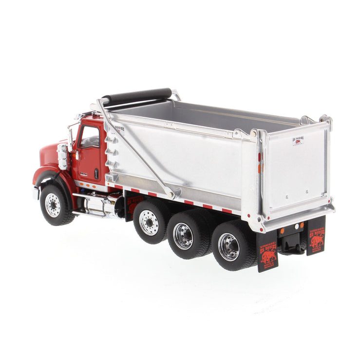 1:50 International HX620 SB OX Stampede Dump Truck - Red Cab, Transport Series, 71076