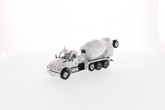 1:50 Kenworth T880 SBFA with McNeilus BridgeMaster Mixer  - White cab, Transport Series, 71081