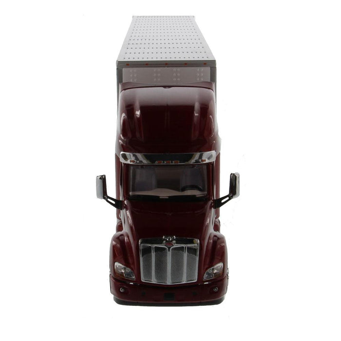 1:50 Peterbilt 579 Sleeper Cab with Cat® Mural Trailers Transport Series, 85665