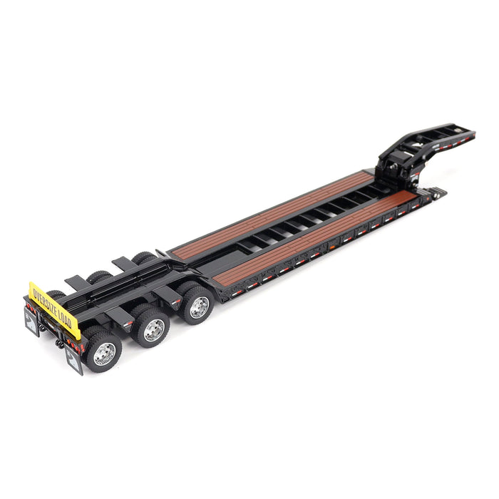 1:50 Trail King TK120 Hydraulic Detachable Gooseneck Lowboy Trailer (Black Regular version), Transport Series, 71136