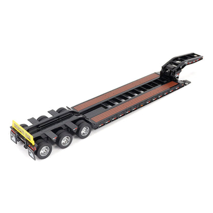 1:50 Trail King TK120 Hydraulic Detachable Gooseneck Lowboy Trailer (Black Regular version), Transport Series, 71136