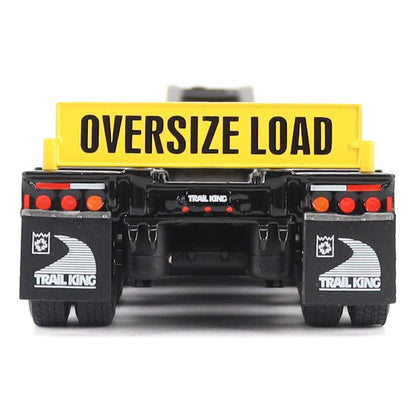 1:50 Trail King TK120 Hydraulic Detachable Gooseneck Lowboy Trailer (Black Regular version), Transport Series, 71136