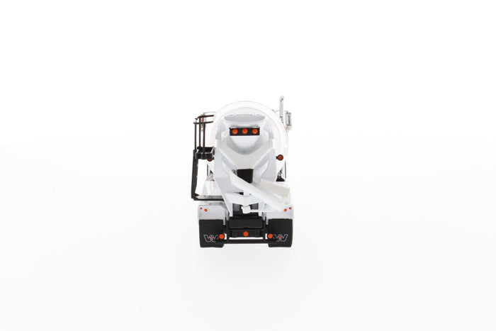 1:50 Western Star 4700 SB Concrete Mixer   - White cab + White mixer drum, 71035