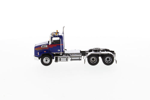 1:50 Western Star 4700 SB Tandem Tractor, Metallic Blue, 71039