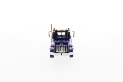 1:50 Western Star 4700 SB Tandem Tractor, Metallic Blue, 71039