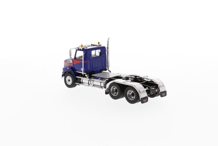 1:50 Western Star 4700 SB Tandem Tractor, Metallic Blue, 71039