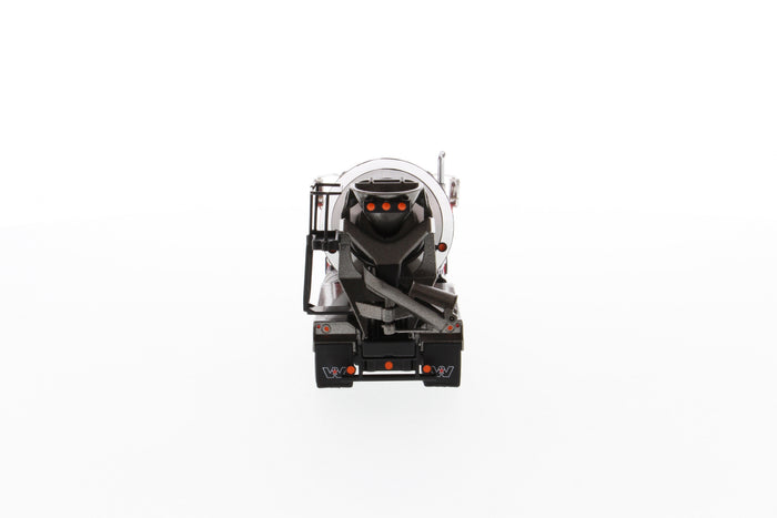 1:50 Western Star 4700 SF Concrete Mixer   - Metallic red cab + Gun metal dump, 71033