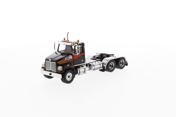 1:50 Western Star 4700 SF Tandem Tractor, Metallic Black, 71036