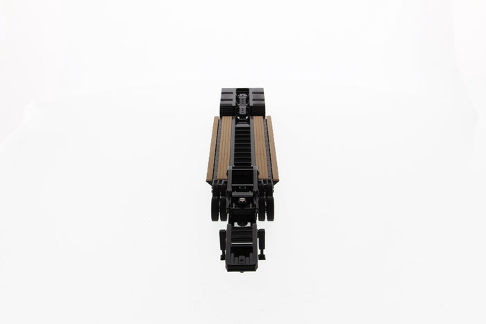 1:50 XL 120 Low-Profile HDG Trailer (Outrigger Style) with 2 Boosters and Jeep, 91033