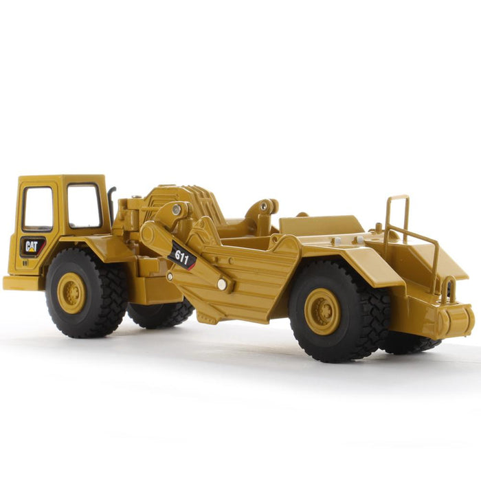 1:64 Cat Wheel Tractor 611 Scraper, Metal Construction Series, 85695