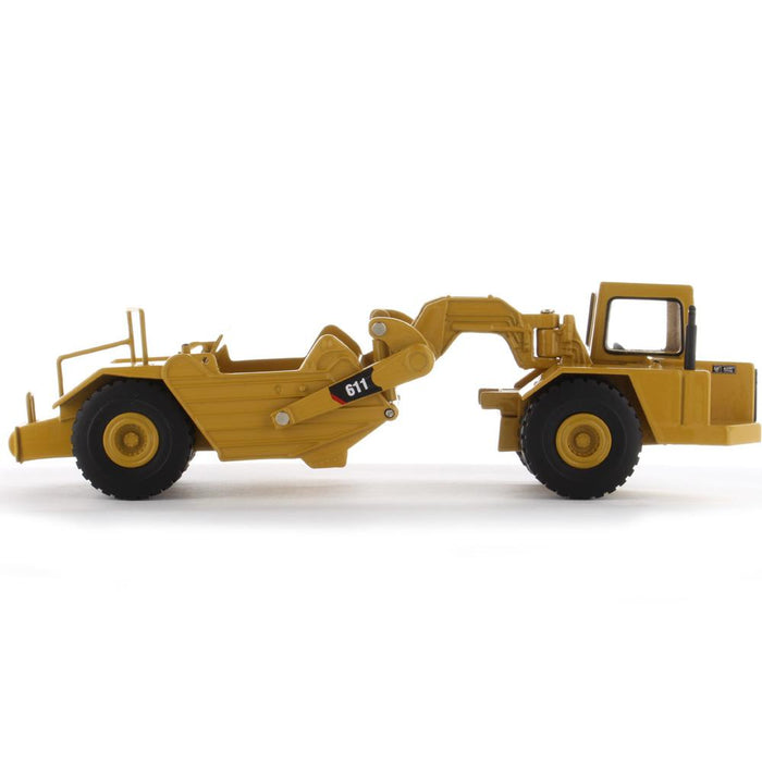 1:64 Cat Wheel Tractor 611 Scraper, Metal Construction Series, 85695