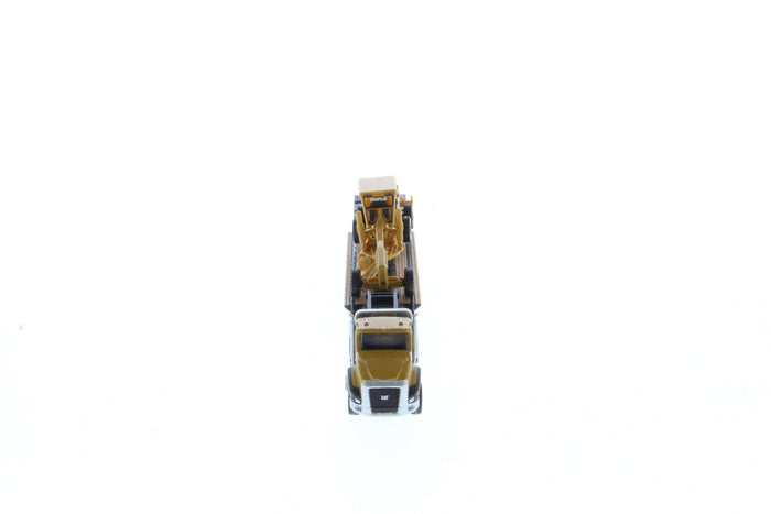 1:87 Cat CT660 Day Cab Tractor with Lowboy Trailer and Cat 163H Motor Grader, 84414