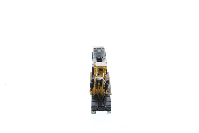 1:87 Cat CT660 Day Cab Tractor with Lowboy Trailer and Cat 163H Motor Grader, 84414
