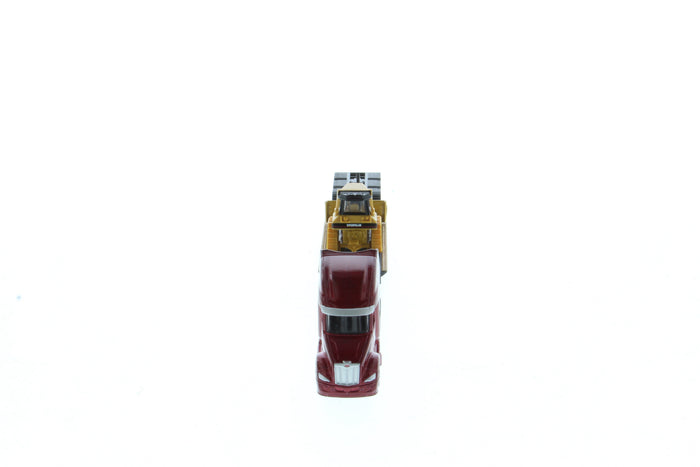 1:87 Peterbilt Model 579 UltraLoft Tandem Tractor with Lowboy Trailer and Cat D5M Dozer, 84419