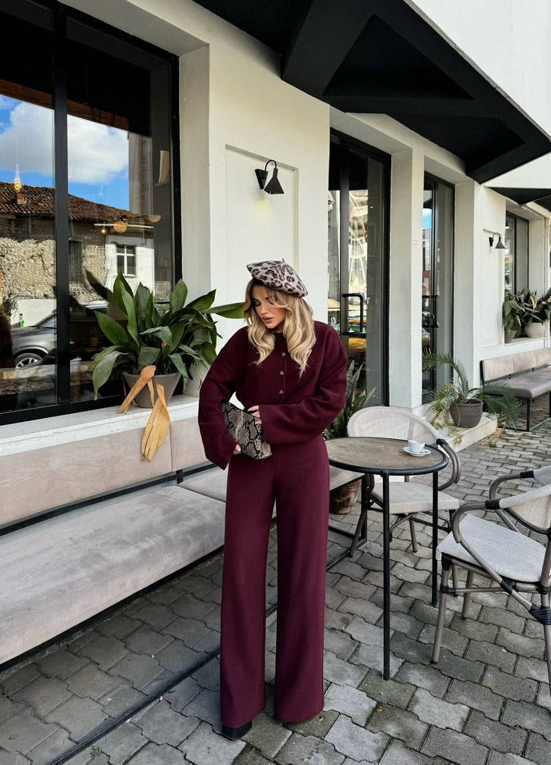 SET BURGUNDY