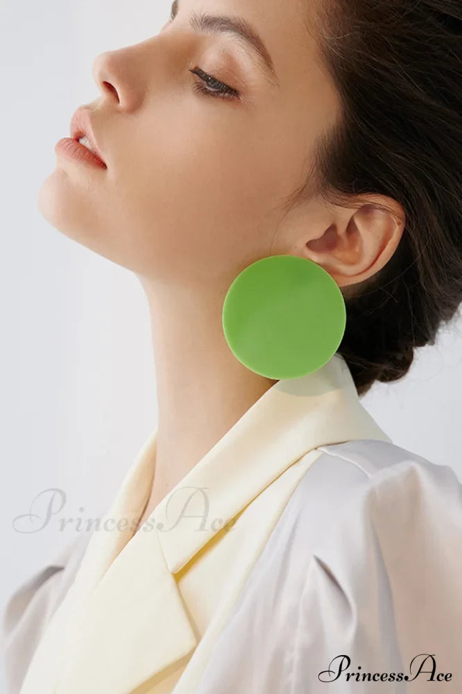 Acrylic Ring Earrings | Dress In Beauty