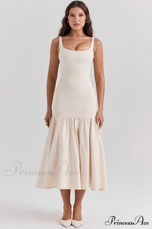Amore Dropped Waist Midi Dress | Dress In Beauty