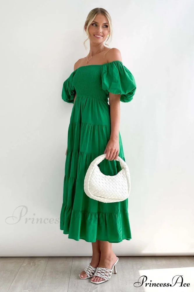 Anne Elegant Tiered Dress
