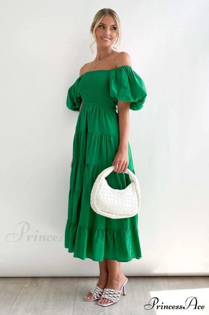 Anne Elegant Tiered Dress