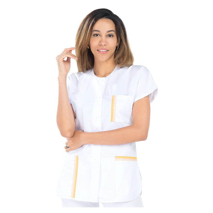 Twill White / Yellow / T0 - XS