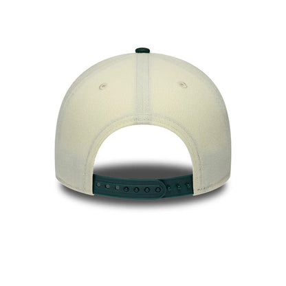 Pictured is this MLB Cooperstown Athletics 9FORTY A-Frame cap in white & grey. 7
