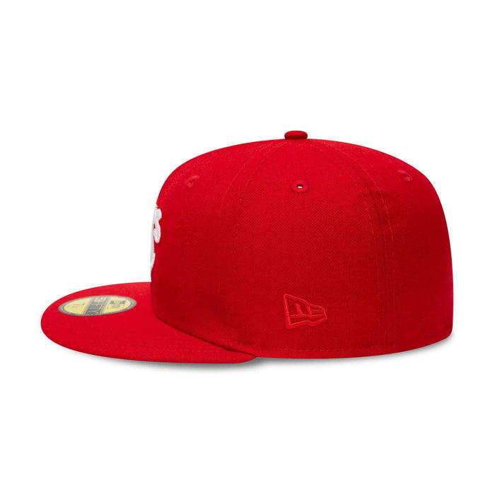 Pictured is this Athletics MLB World Series 1989 Red 59FIFTY Fitted cap. 7
