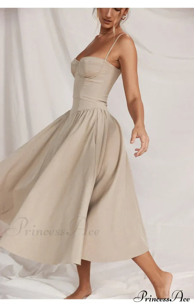 Aurora Midi/Maxi Stylish Bustier Corset Dress