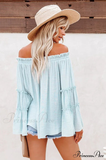 Bamboo Flare Stylish Sleeve T-Shirt