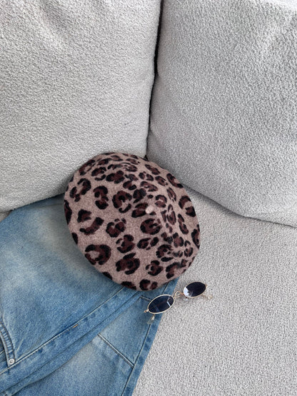 BERET LEOPARD